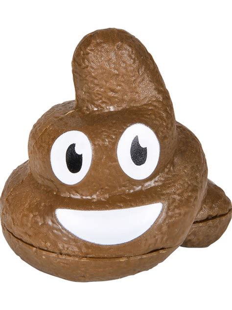 Emoticon Poop Emoji Solid Toy