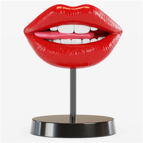 Figurine Lips 3d Lips Cgtrader