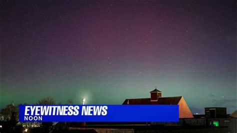 Northern Lights Seen In Parts Of The Us And Uk Youtube