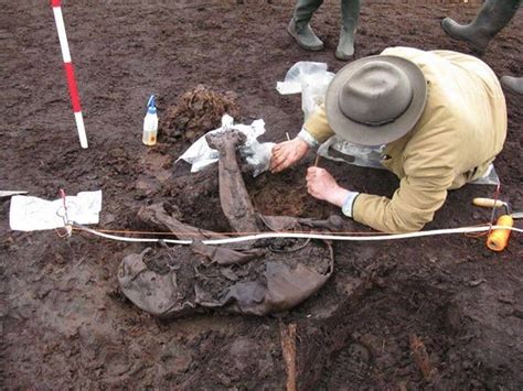 A 4000 Year Old Body Is Found Preserved In An Irish Peat Bog In Cashel