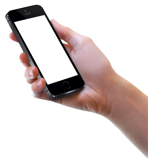 Black transparent background iphone image. Download Phone In Hand PNG Image for Free