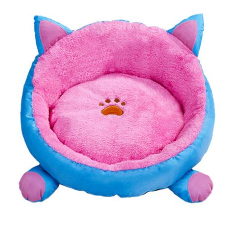 Pet Cat Bed House For Cats Basket Mat Winter Warm Plush Beds Etsy