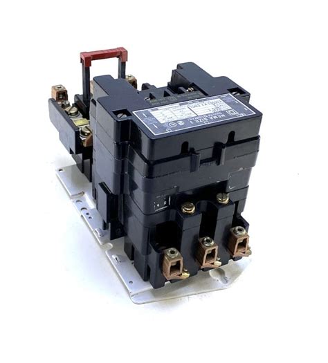 Square D 8536seg1 Nema Size 3 Motor Starter W120 Vac Coil Electrical