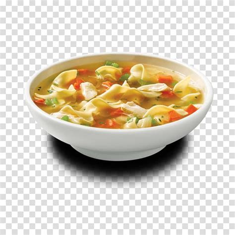Soup With Vegetables In White Bowl Chicken Soup Fish Soup Pasta