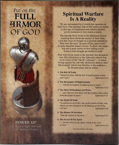Pin By Michelle Descoteaux On Ting Armor Of God Spiritual Warfare