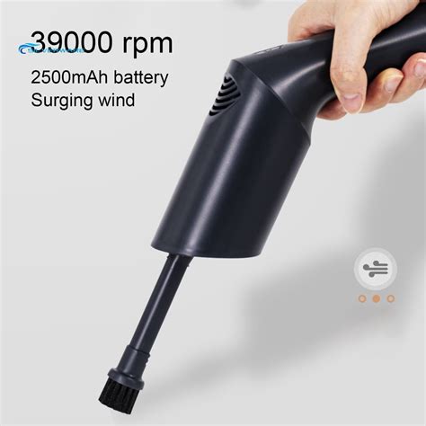 Keyboard Air Duster Handheld Rechargeable Abs Cordless Dust Blower With