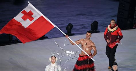 topless tongan eyes unique olympic treble new straits times
