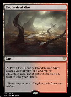We did not find results for: Bloodstained Mire, Khans of Tarkir (KTK) - Cardhoarder MTGO