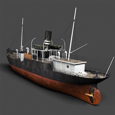 Check spelling or type a new query. old steam ship 3d model | Tramp Steamer | Pinterest