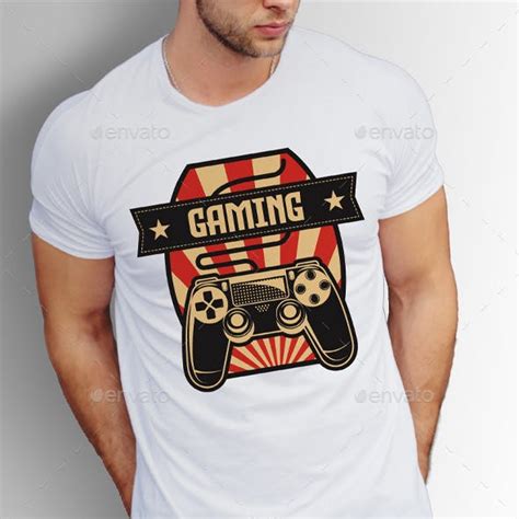 Gaming T Shirt Designs Graphicriver