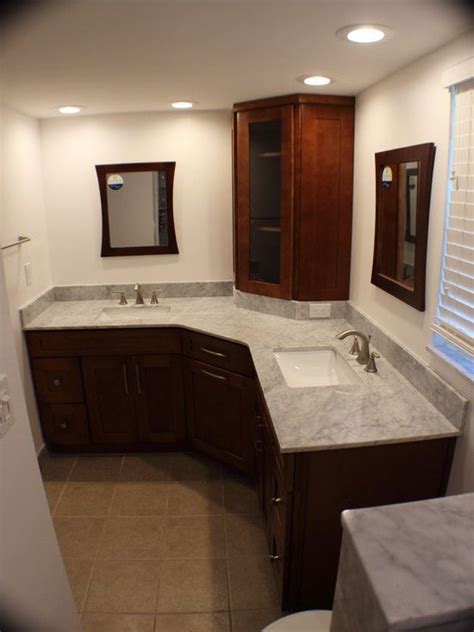 16 standart and 2 extreme small bedroom layout ideas, source many bedroom sets come in four and up to eight pieces, including things like nightstands, bed frames, dressers, vanities, armoires etc. Bathroom Vanity , 12 Fabulous l Shaped Bathroom Vanity ...