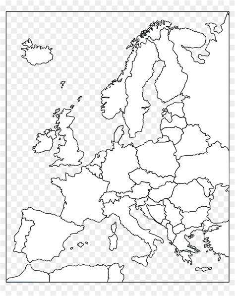 Blank Map Of Europe With Rivers Washington State Map