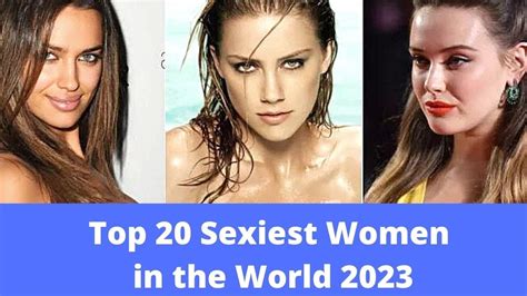top 20 sexiest women in the world 2023 youtube