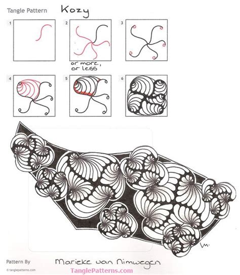 A step by step tutorial. Pin on Tangles