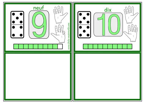 Cartes à Compter En Maternelle