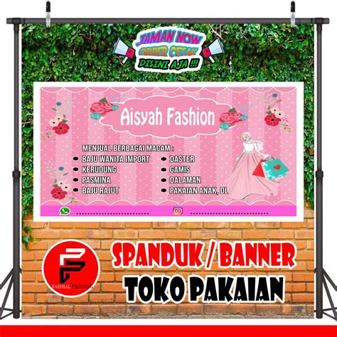 Contoh Banner Toko Baju Anaka Best Banner Design 2018