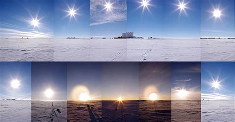 These Photos Show The Sun Bouncing During 24 Hour Sunlight In Antarctica
