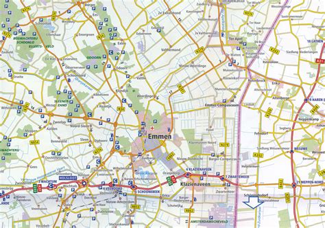 Wegenkaart Landkaart Nederland Noord Anwb Media My Xxx Hot Girl