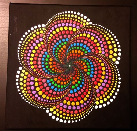 Original Mandala Dot Painting Hand Made By Anna Kep By Moldaart Mandala