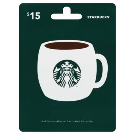 Starbucks 15 Gift Card Activate And Add Value After Pickup 0 10