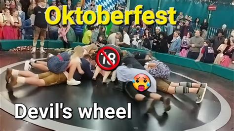 oktoberfest 2022 munich devil s wheels damenfahrt teufelsrad crazy girls youtube