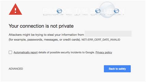 Fix Net Err Cert Date Invalid Google Chrome