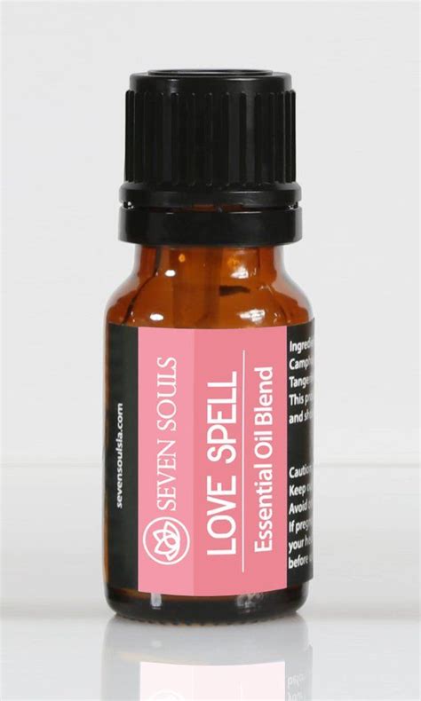 Seven Souls Love Spell Organic Essential Oil Blend Etsy Natural Essential Oils Organic