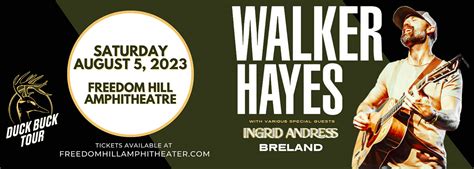 Walker Hayes On 2023 08 05 Michigan Lottery Amphitheatre At Freedom Hill