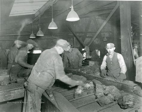 Bone Pickers In Action At A Pocahontas Coal Field Tipple West