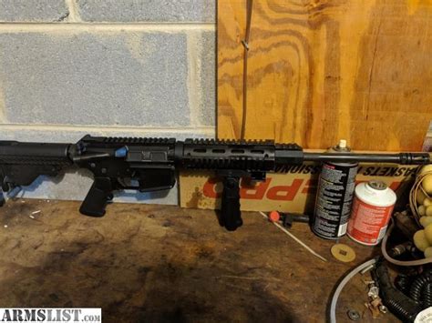 Armslist For Sale Ar 15 With Quad Rail Magpul Flip Up Iron Sights