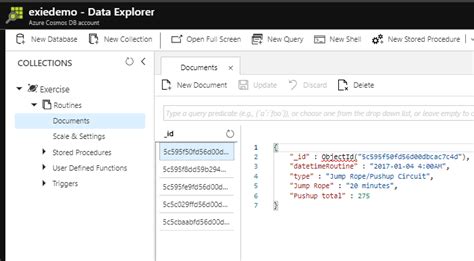 Updating And Querying Details In Azure Cosmos Db