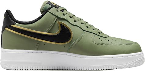 Nike Air Force 1 Low Double Swoosh Olive Sneaker Squad