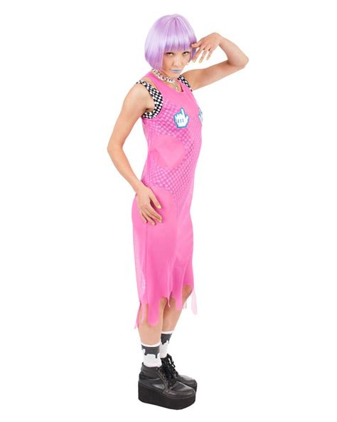 The new jersey turnpikes are a failing basketball team. PINK DRIPPY CLICK MIDI DRESS - Eros Mortis