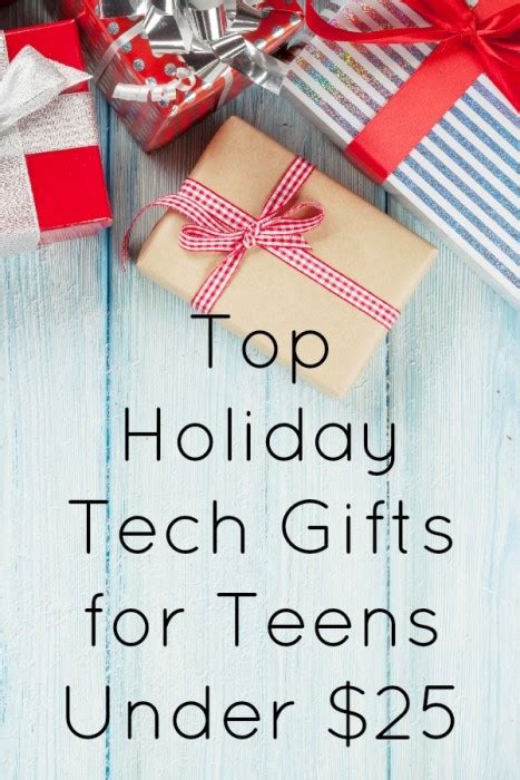 Ahhhhh, the under $25 gift. Top Holiday Tech Gifts for Teens Under $25 - BargainBriana