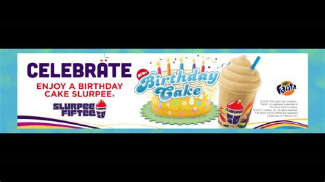 7 11 Birthday Cake Slurpee 1920x502 Youtube