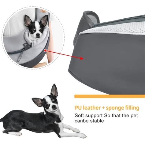 Bandouli Re De Transport Pour Chiot Et Chien Respirante Sac Mains