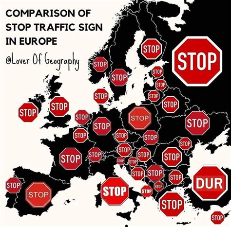 Stop Signs In Europe Notinteresting