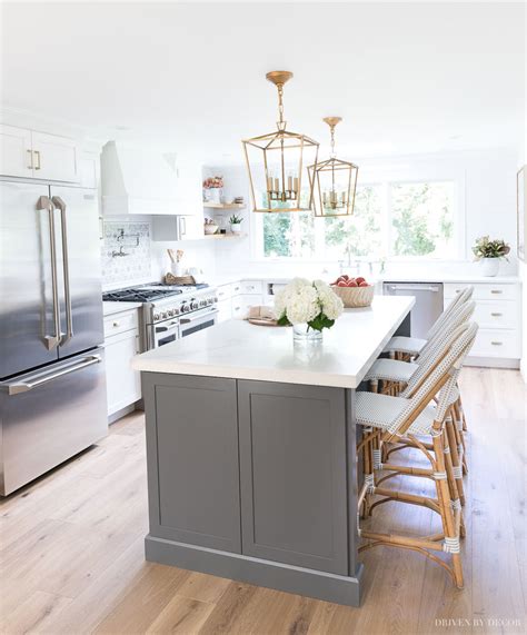 Use white cabinets to create the perfect airy and bright dream kitchen. Choosing Our Kitchen Cabinets + Our Kitchen Design Plan ...