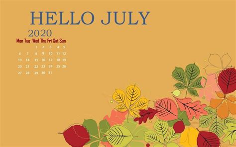 july  desktop wallpaper