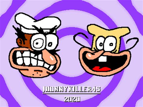 Pizza Tower Peppino And Noise By Jhonnykiller45 On Deviantart