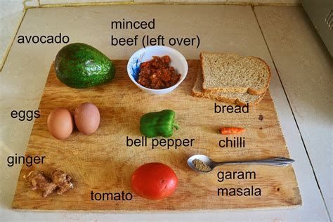 Ingredients For Egg Sandwich Kaluhis Kitchen