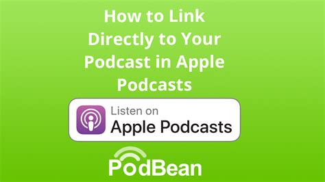 How To Link Directly To Your Podcast In Itunes Now Apple Podcasts