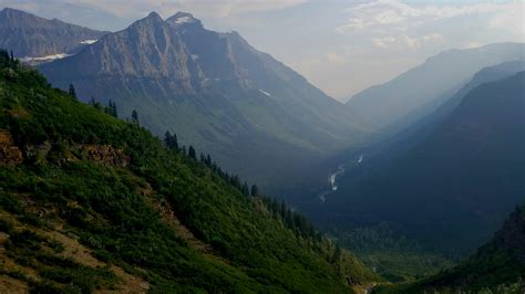 View From Going To The Sun Road West Glacier Montana 4032x2068 R