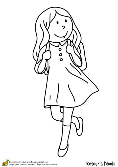 Page 9 Sur 20 Sur Coloriage Dessin Petite Fille