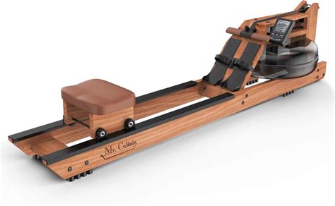Mr Captain Rowing Machine For Home Usewater Resistance Wood