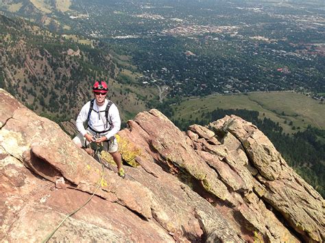 Boulder Flatirons Rock Climbing Peak Mountain Guides