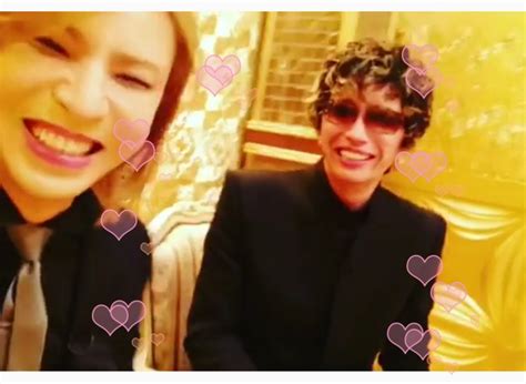 Yoshiki On Twitter あやしいgackt パーマかけたyoshiki 笑 芸能人格付けチェック ただいま放送中！ 収録中、控え室にて！selfie