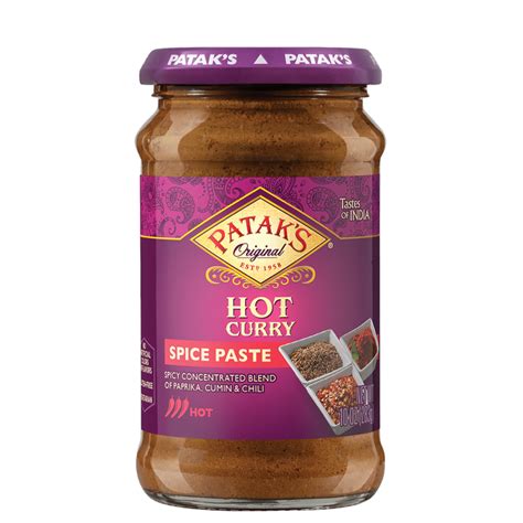 Hot Curry Spice Paste — Pataks