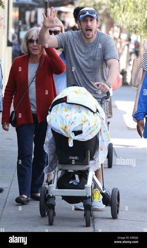 Jason Biggs Along With Wife Jenny Mollen And Their Six Week Old Son
