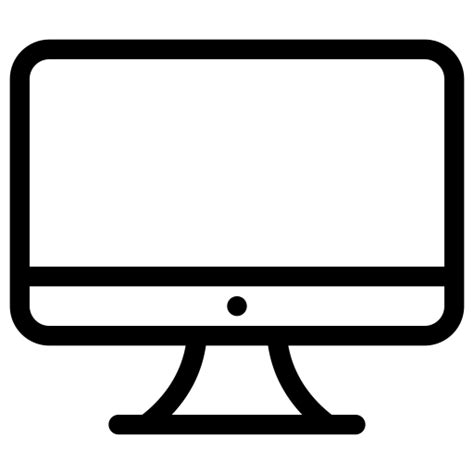 Desktop Computer Icon Png Free Icons Library